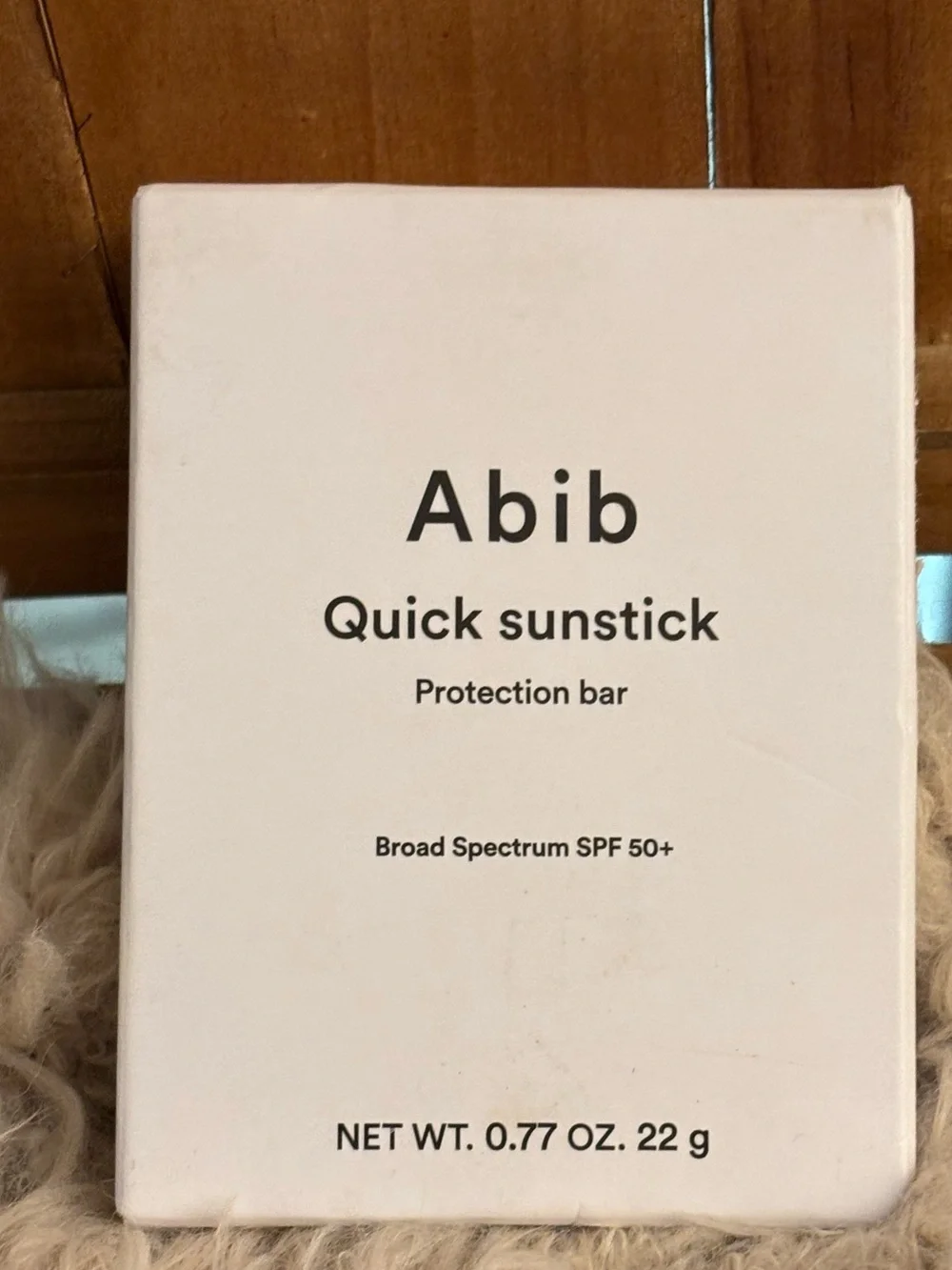 NIB ABIB Sunstick Quick Protection Bar Sunscreen SPF 50